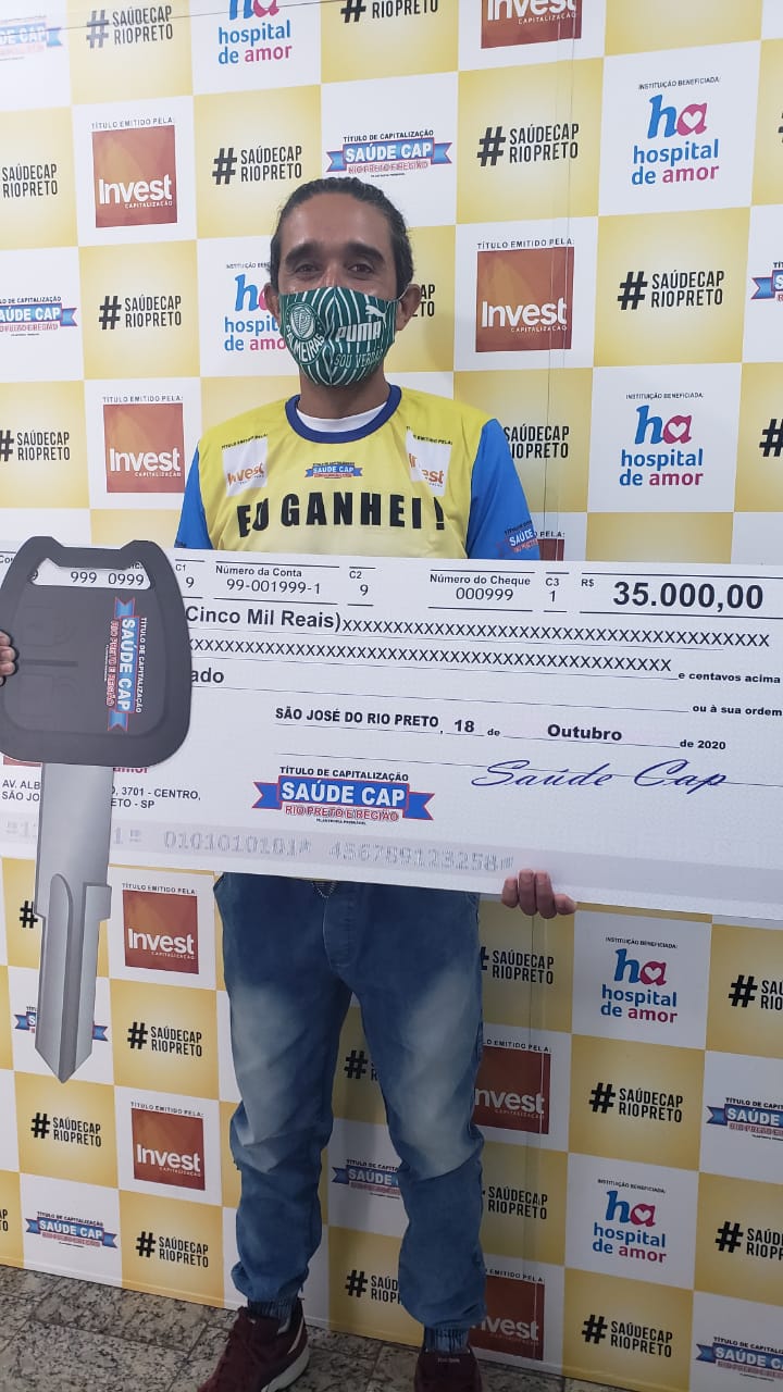 Morador de Catanduva divide o prêmio principal e leva para casa R$ 67,5 mil