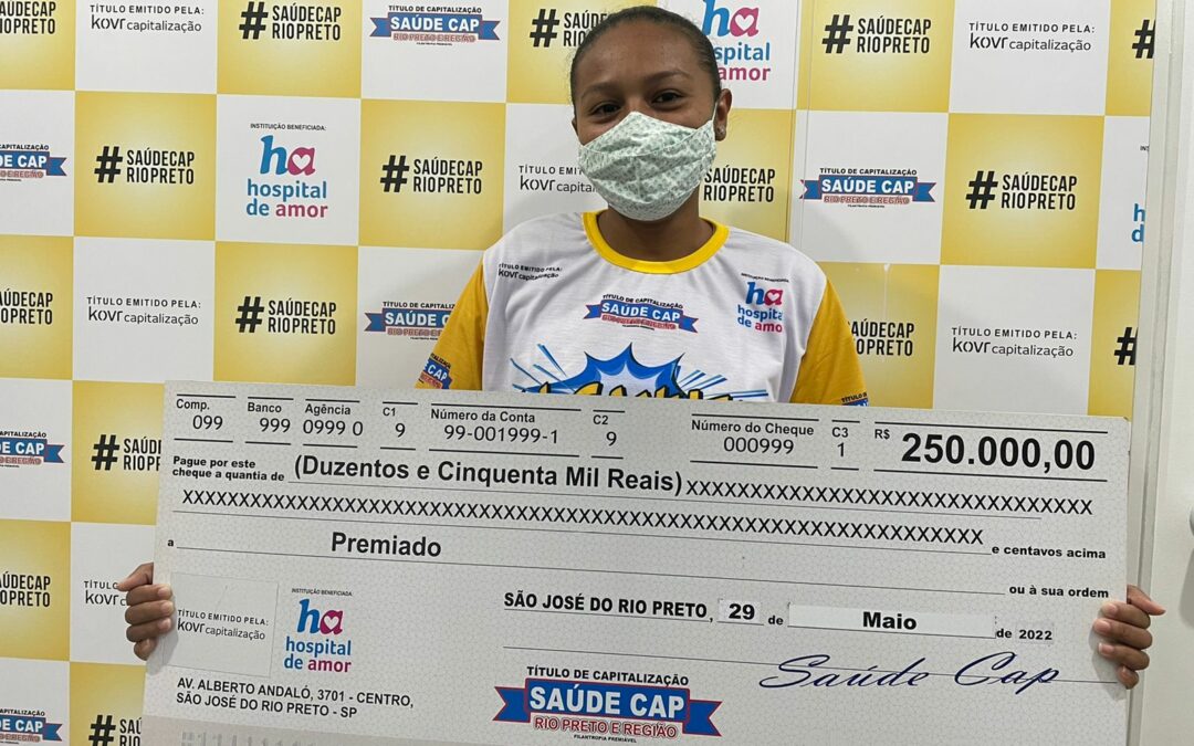 Manicure de Rio Preto divide o quarto prêmio de 250 mil reais e vai realizar seu grande sonho