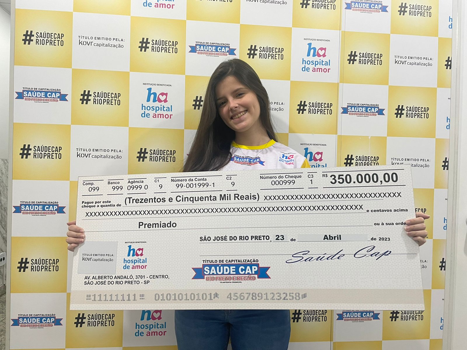 Jovem de Rio Preto dividiu prêmio de 350 mil reais e investir no seu sonho 